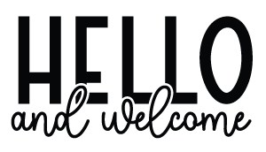 hello and welcome